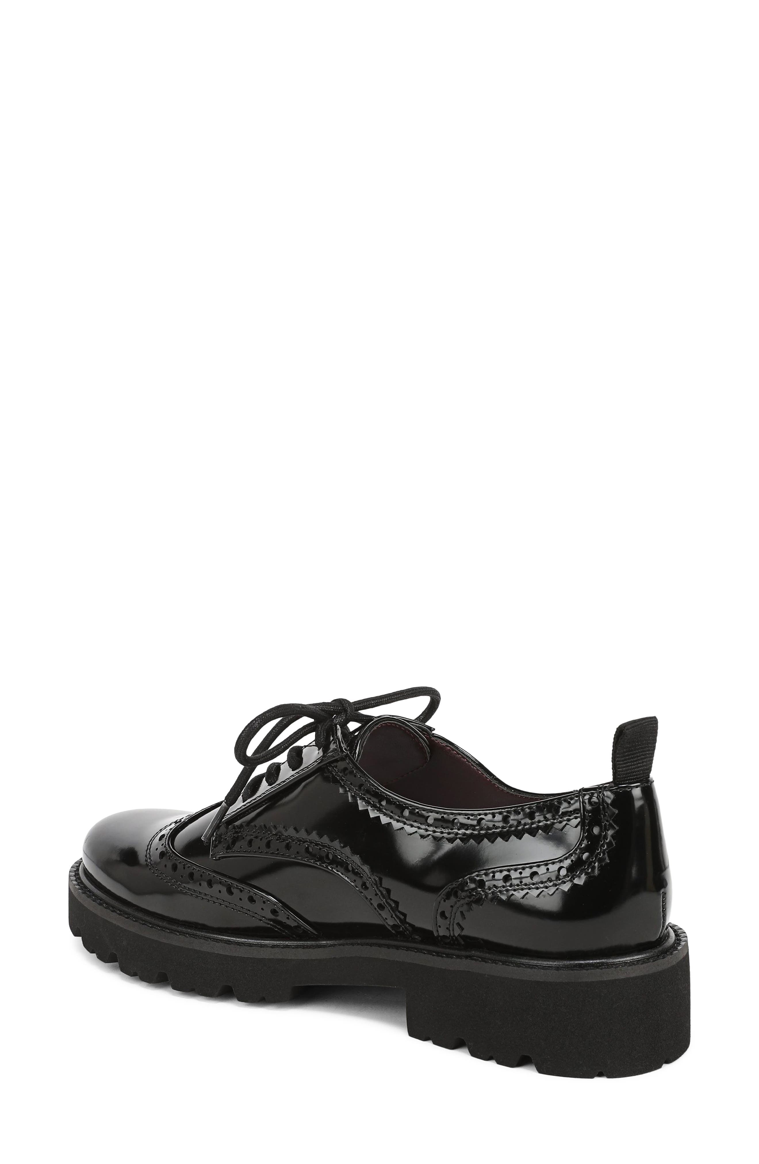 Subria Wingtip Oxford, Alternate, color, BLACK