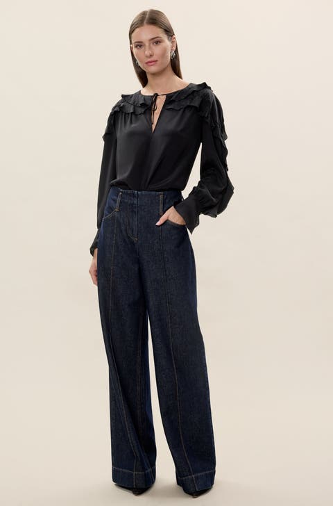 Lillith Ruffle Blouse