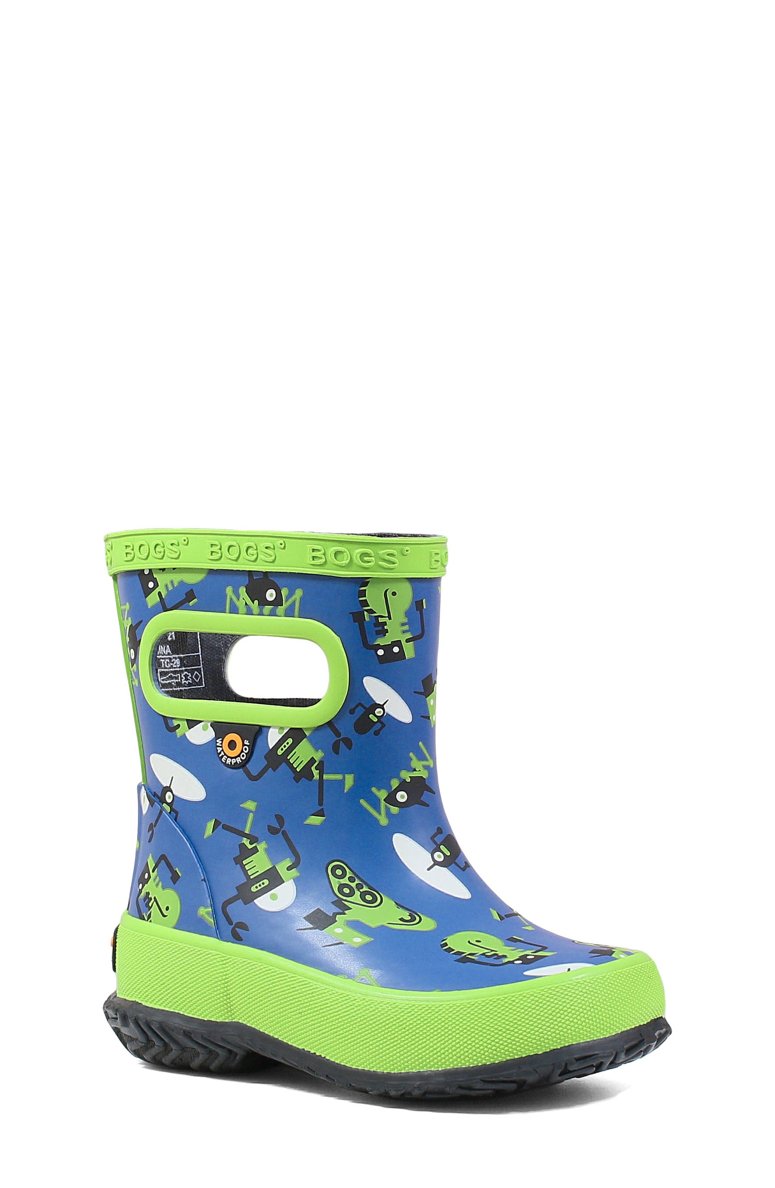 Bogs Skipper Dragonfly Waterproof Rain Boot, Main, color, 