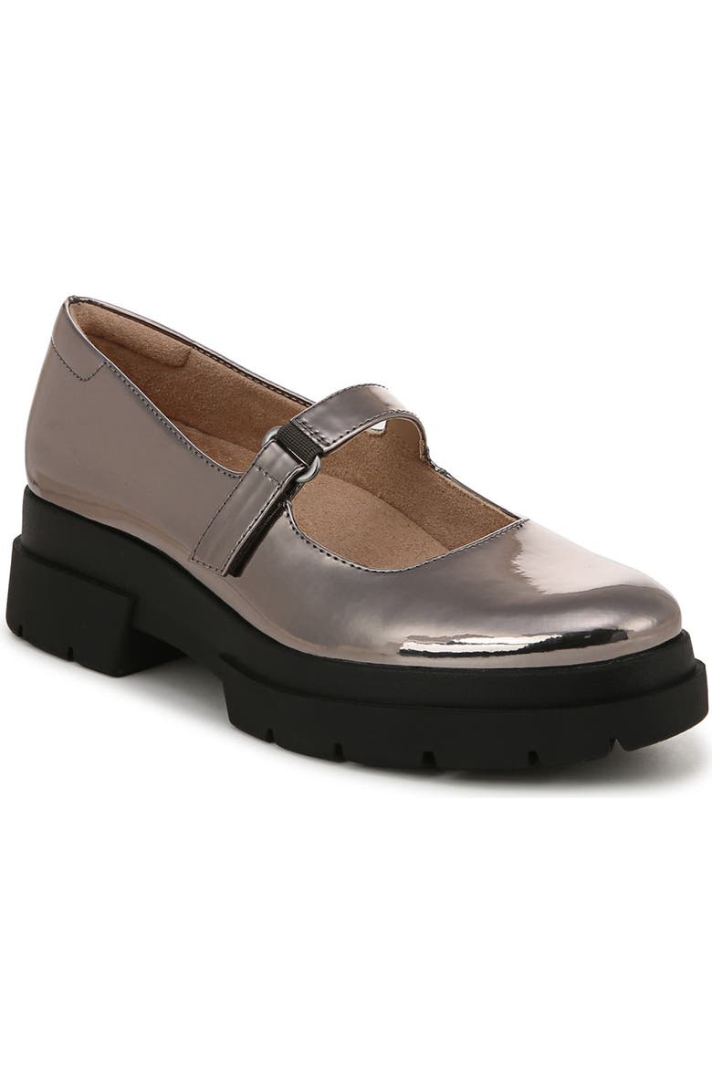 SOUL NATURALIZER Olivet Platform Mary Jane, Main, color, Pewter Faux Leather