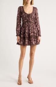LoveShackFancy Lysanthe Cotton Minidress
