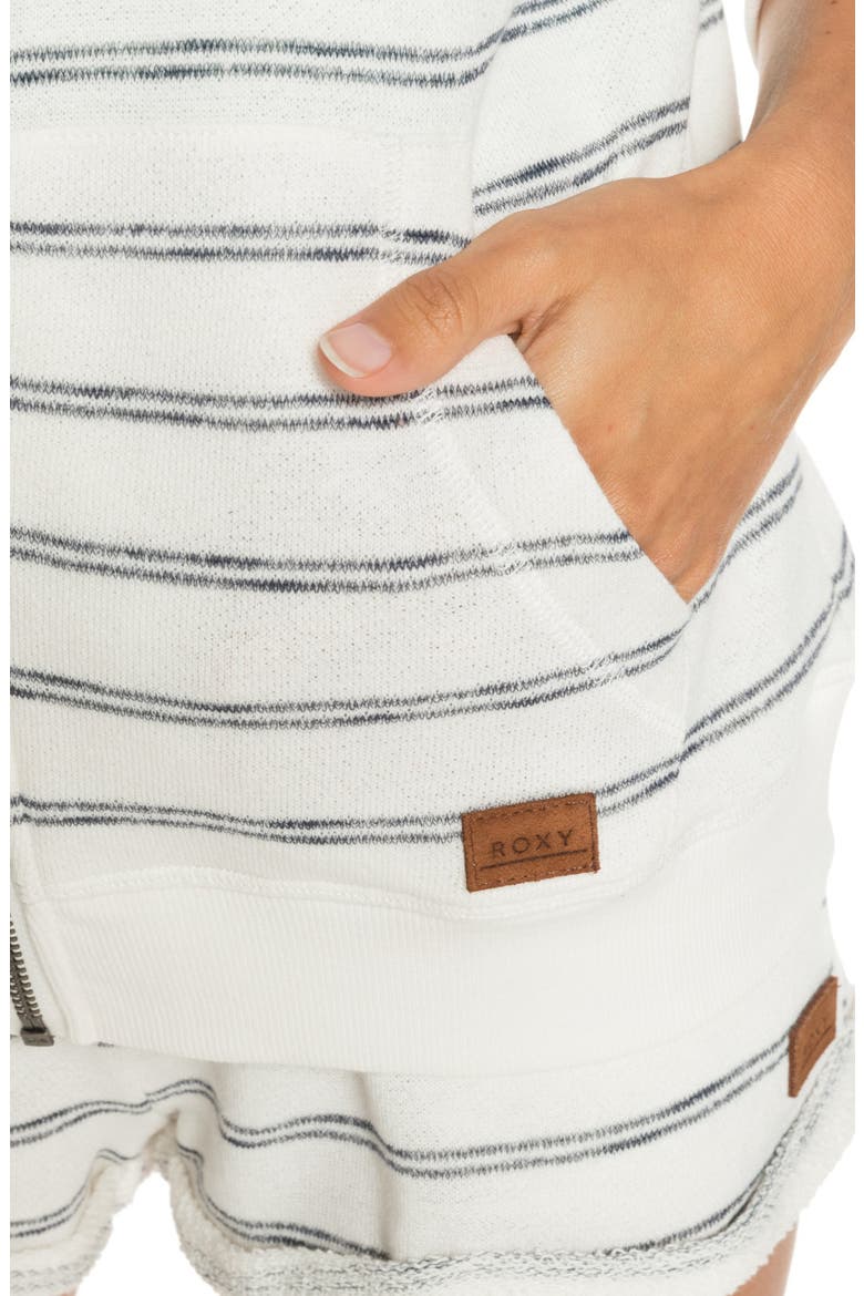 Perfect Wave Stripe Terry Zip Hoodie, Alternate, color, SNOW WHITE WILL STRIPES
