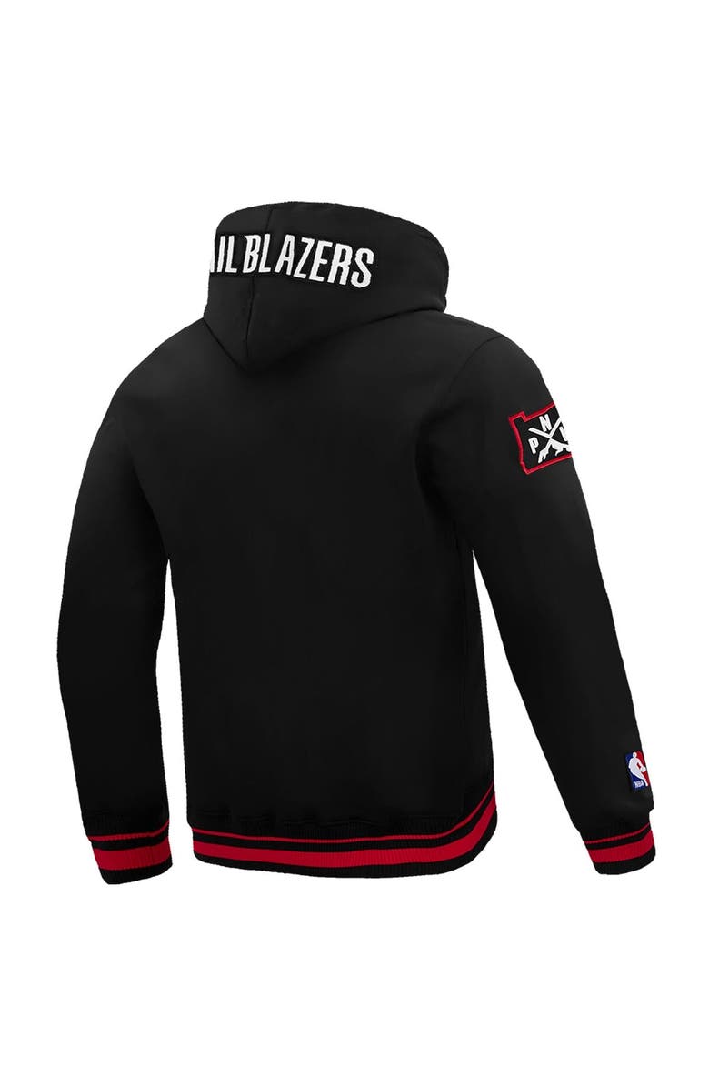 PRO STANDARD Men's Pro Standard Black Portland Trail Blazers 2024/25 City Edition Pullover Hoodie, Alternate, color, 