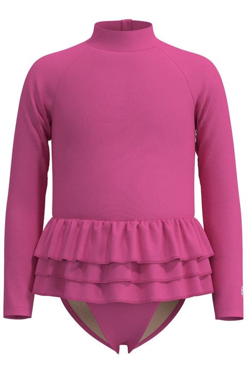Cafe Kailani Long Sleeve Swimsuit, UPF 50+ Sun Protection