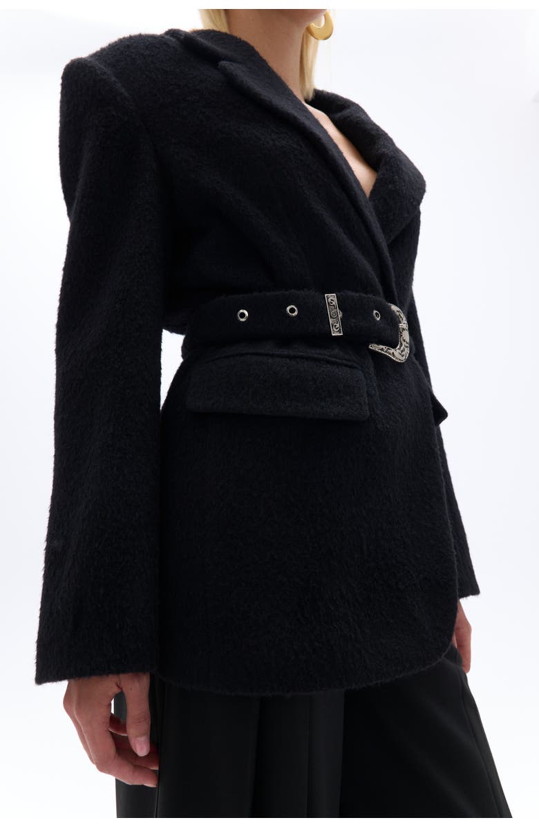 Nocturne Self-Belted Double Breasted Jacket, Alternate, color, 