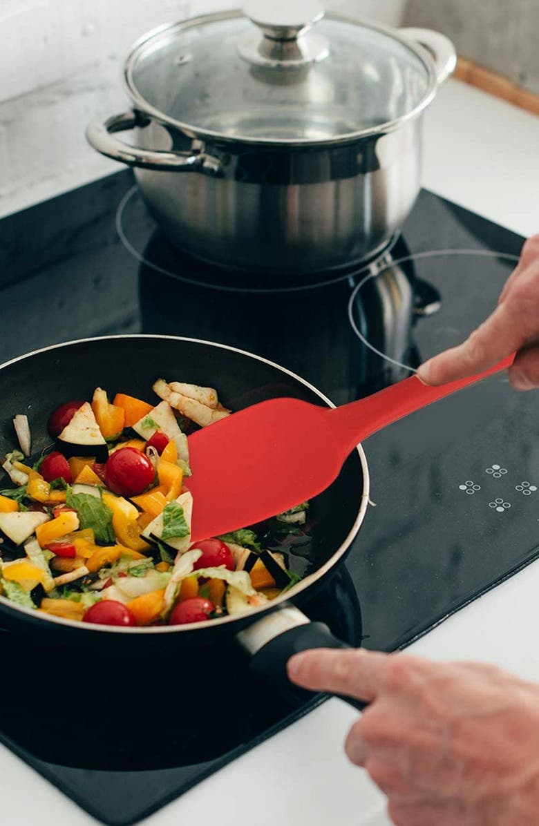 KALUNS 4-Piece Spatula Set, Alternate, color, Red