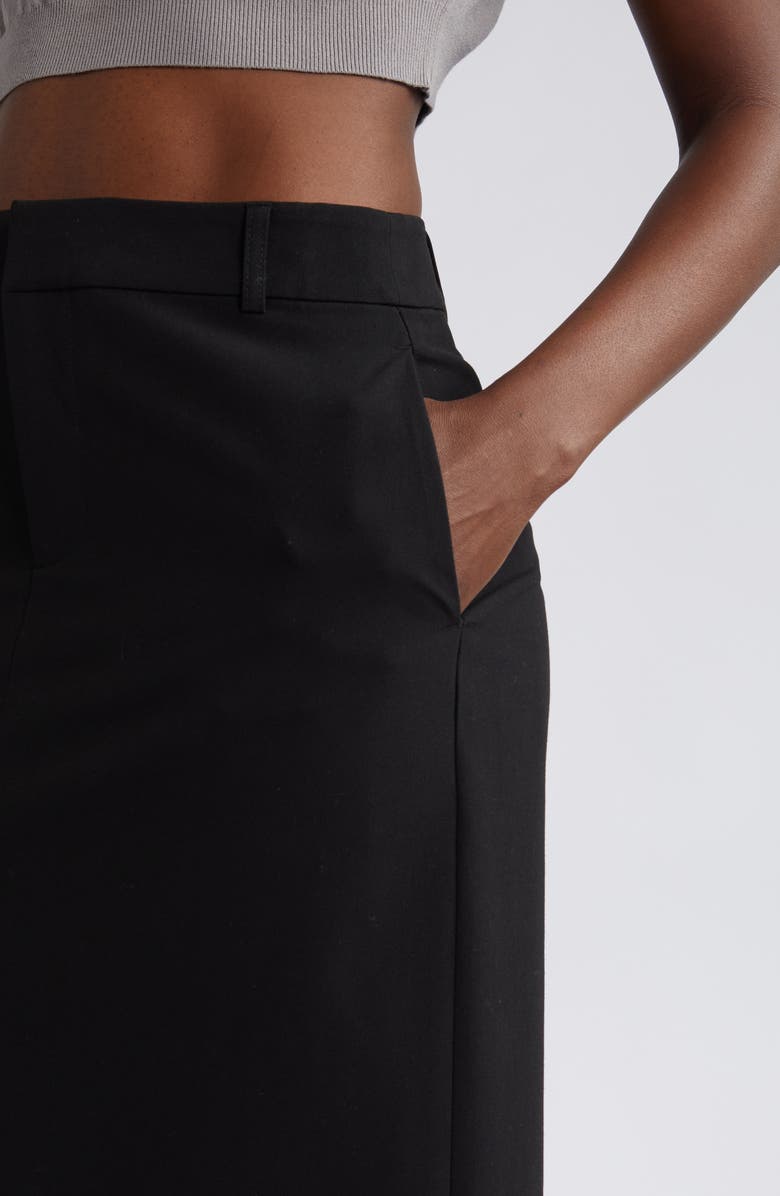 Open Edit Suited Midi Column Skirt, Alternate, color,