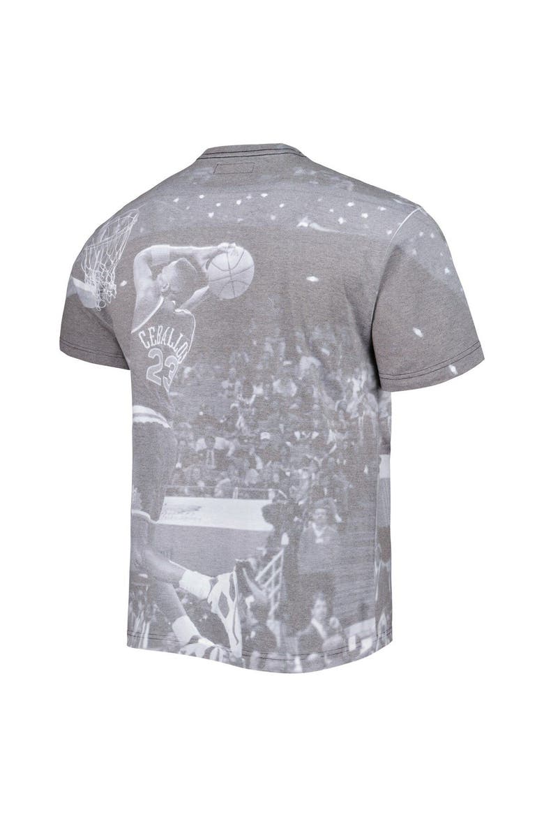 Men's Mitchell & Ness Cedric Ceballos Heather Gray Phoenix Suns Above The Rim T-Shirt, Alternate, color, Gray