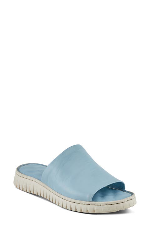 Nappa Slide Sandal