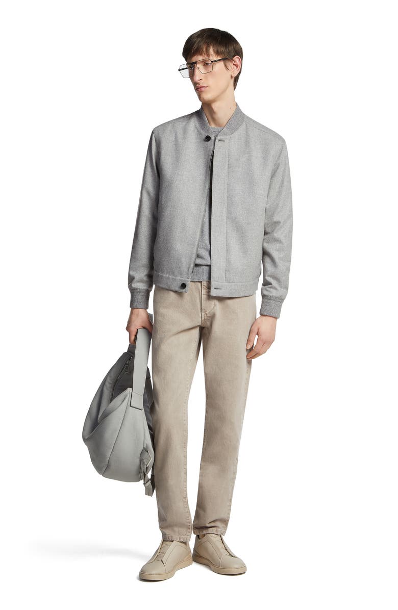 ZEGNA Stonewash City Fit Jeans, Alternate, color, 