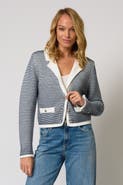 Central Park West Coen Garter Stripe Jacket