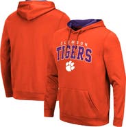 COLOSSEUM Men's Colosseum Orange Clemson Tigers Resistance Pullover Hoodie