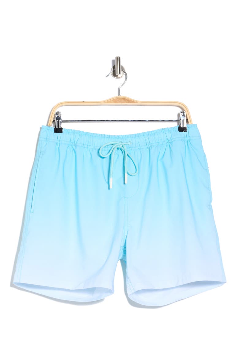 Performance Volley Swim Shorts, Alternate, color, TEAL