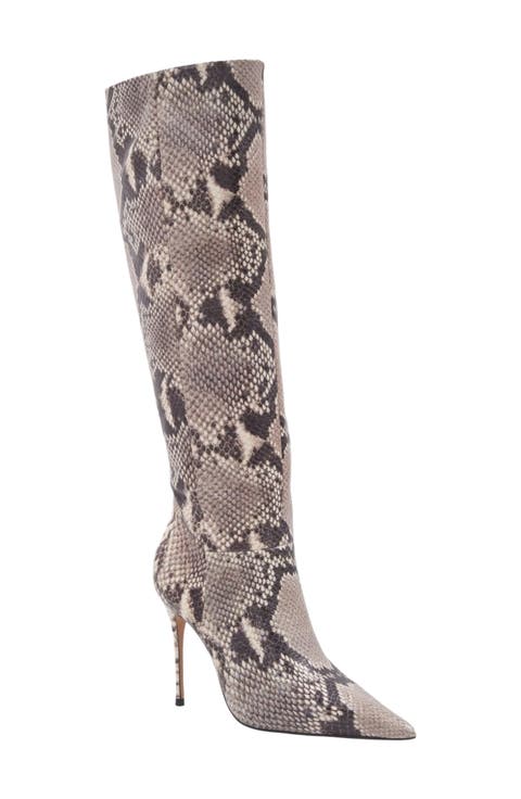 Imani Leather Knee High Boot