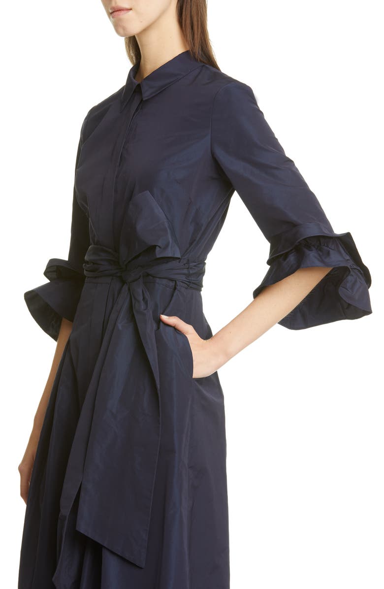 Lafayette 148 New York Hughes Midi Shirtdress, Alternate, color, 