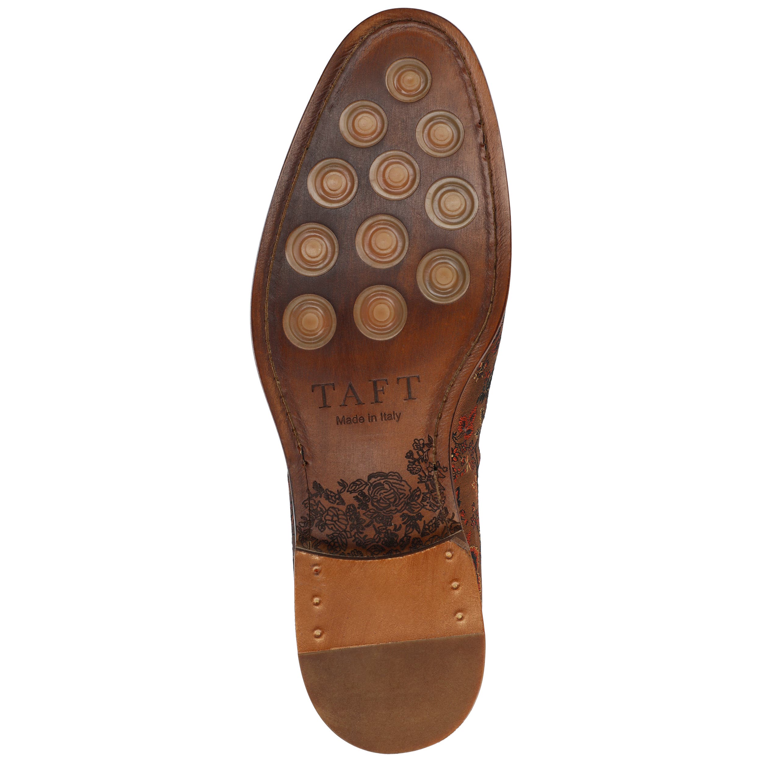 TAFT Men's Tommy Tassel Loafer, Alternate, color, Duskwood Floral