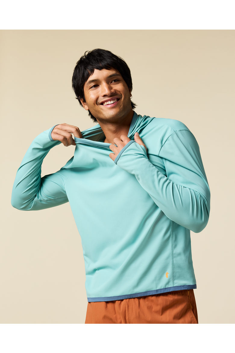 Sombra Sun Hoodie - Men's, Main, color, Tide Pool