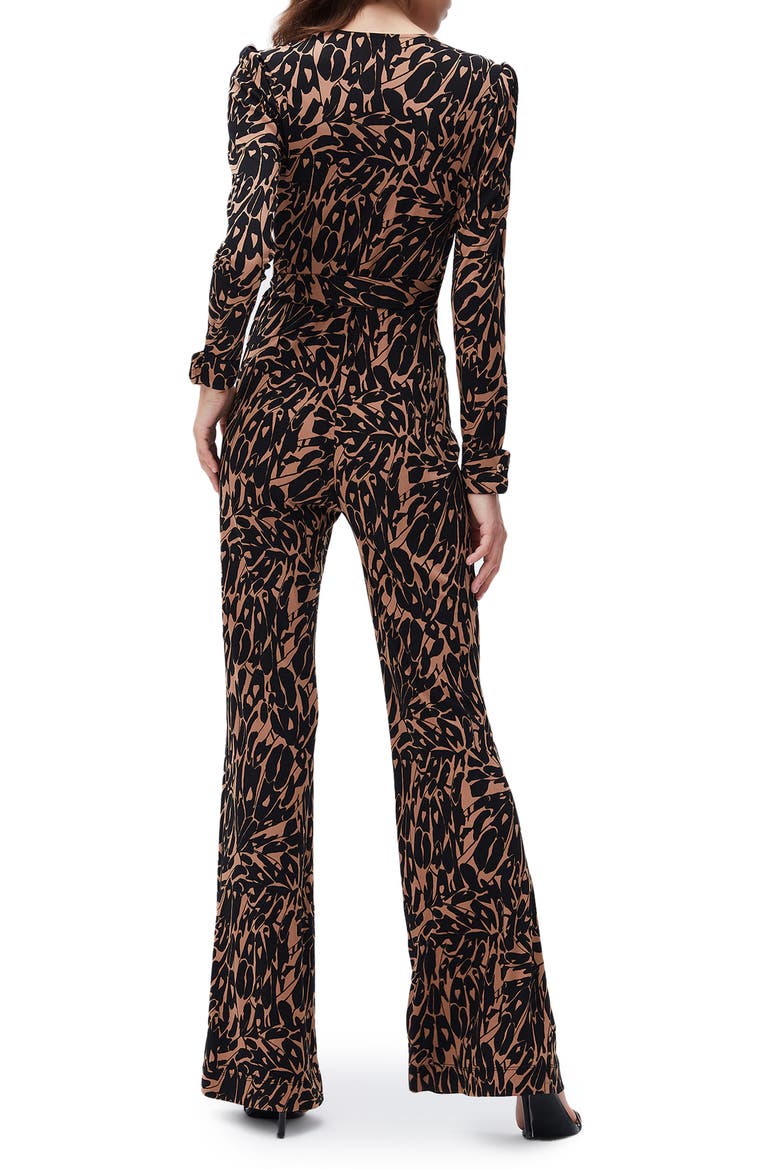 Seoul Abstract Print Long Sleeve Jumpsuit, Alternate, color, BFWBN