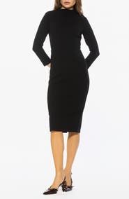 Alexia Admor Mika Long Sleeve Midi Dress