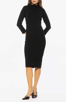 Alexia Admor Mika Long Sleeve Midi Dress