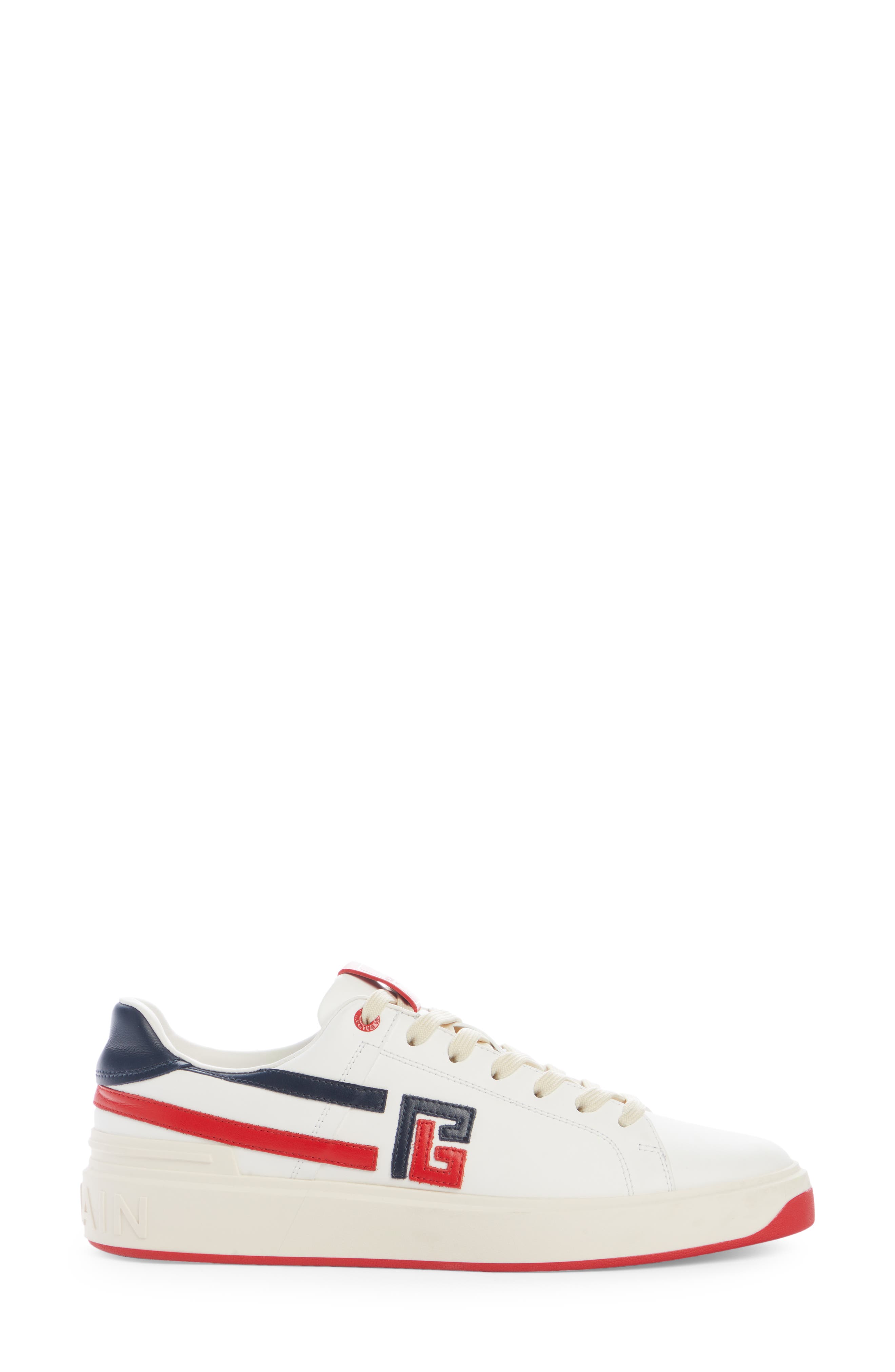 Balmain B-Court Sneaker, Alternate, color, 
