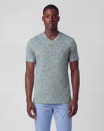 Lords of Harlech Paisley Pile Mens Vneck Tee