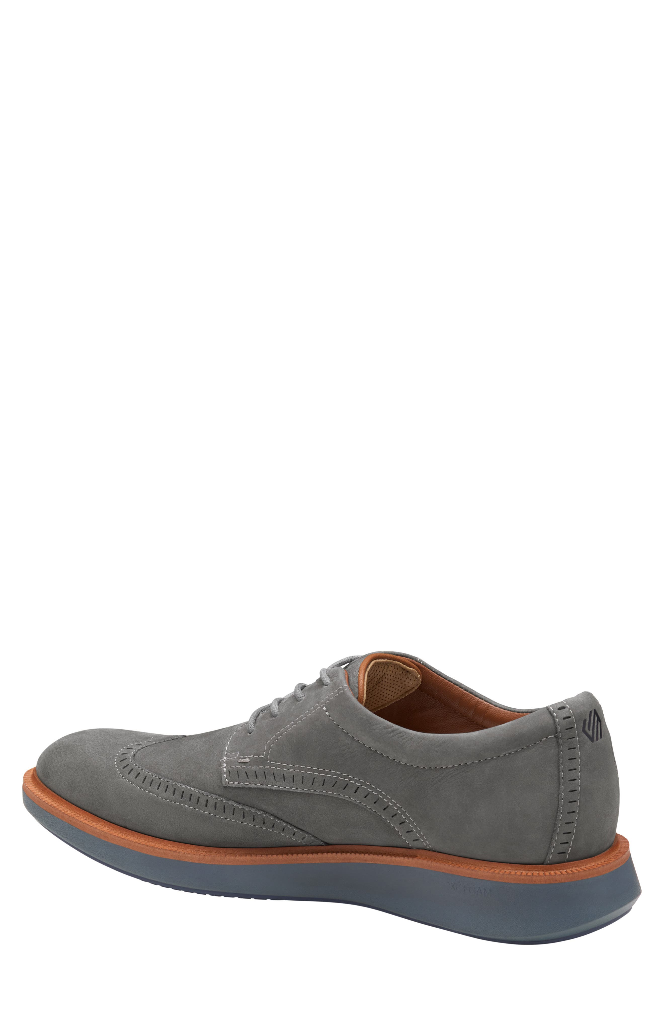 Johnston & Murphy Parker Waterproof Wingtip Derby, Alternate, color, Gray Waterproof Nubuck