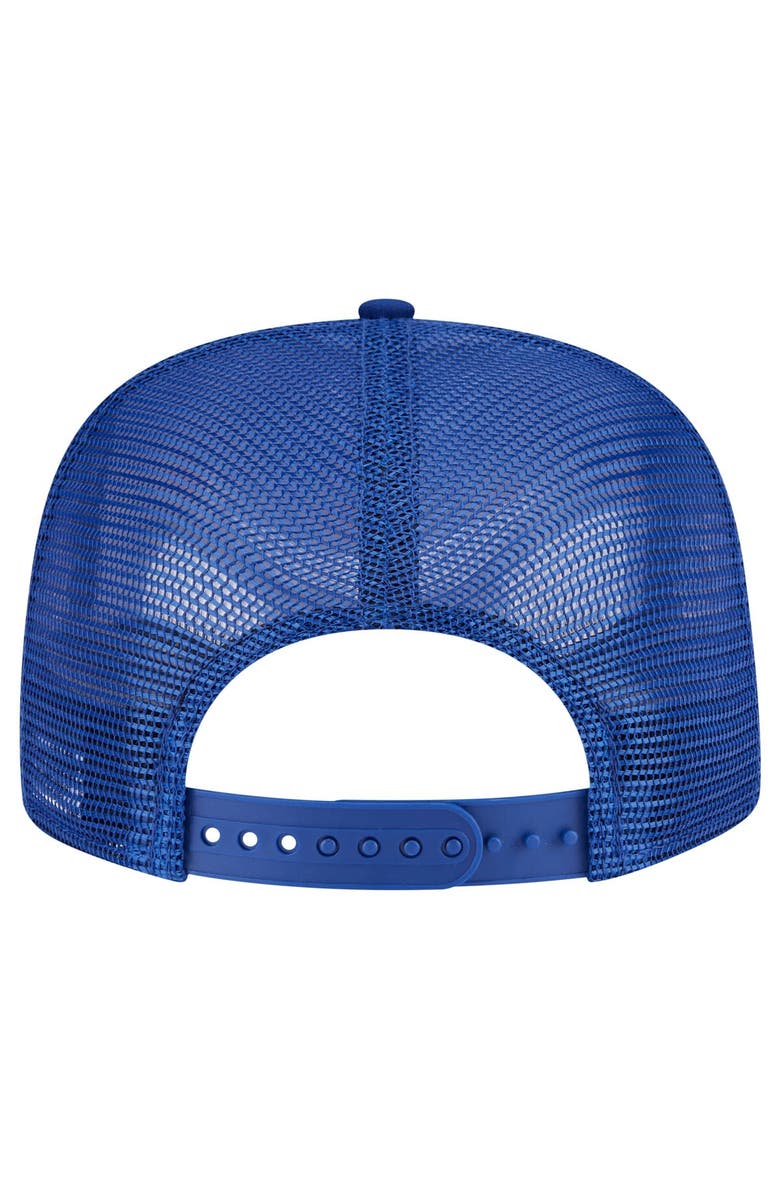 New Era Men's New Era Royal Toronto Blue Jays Seeing Diamonds A-Frame Trucker 9FIFTY Snapback Hat, Alternate, color, Royal