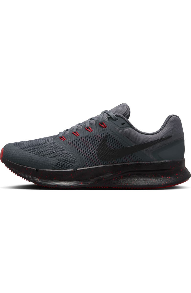 Nike Run Swift 3 Running Shoe, Alternate, color, Dark Grey/ Black/ Red