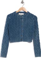 Diane von Furstenberg Bruce Cable Knit Cardigan