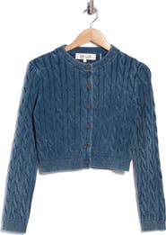 Diane von Furstenberg Bruce Cable Knit Cardigan