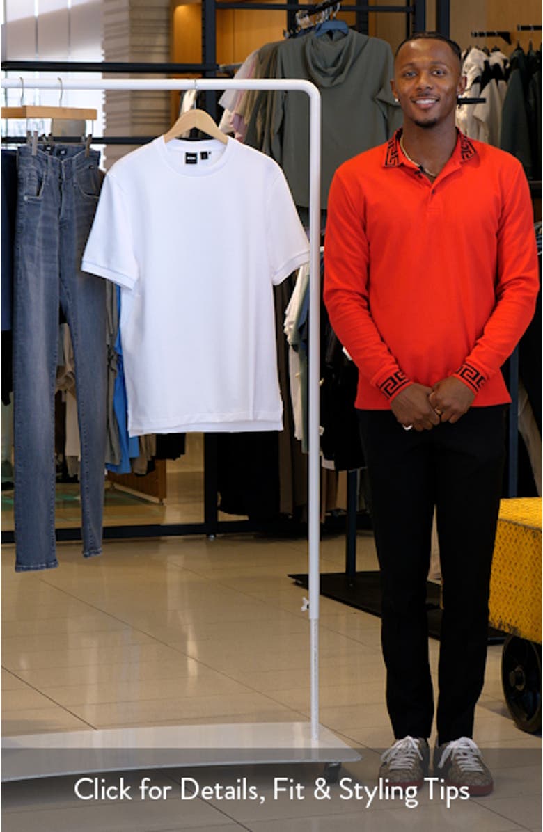 Taut Solid Cotton Blend T-Shirt, sales video thumbnail