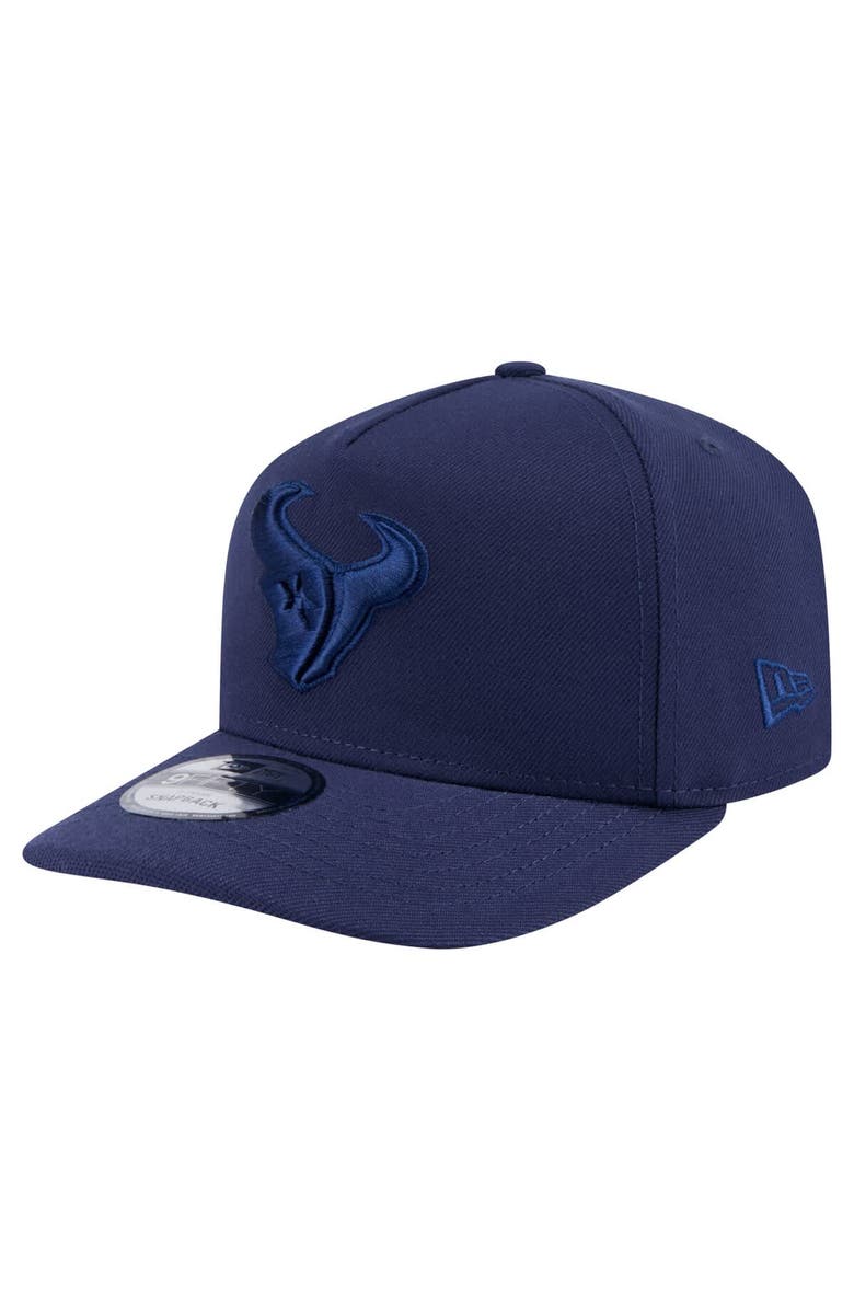 New Era Men's New Era Navy Houston Texans Color Pack 9FIFTY Snapback Hat, Main, color, 