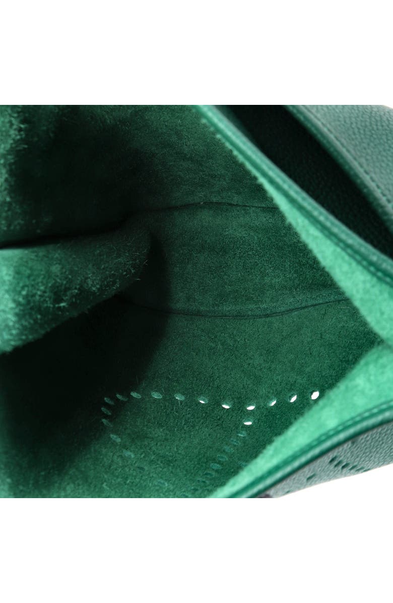 Pre-Owned Hermes Evelyne Bag Gen III Clemence PM, Alternate, color, Malachite