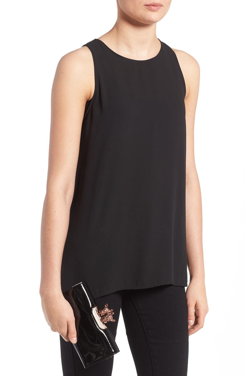 Ted Baker London Bulldog Karrine Patent Leather Wallet, Alternate, color,