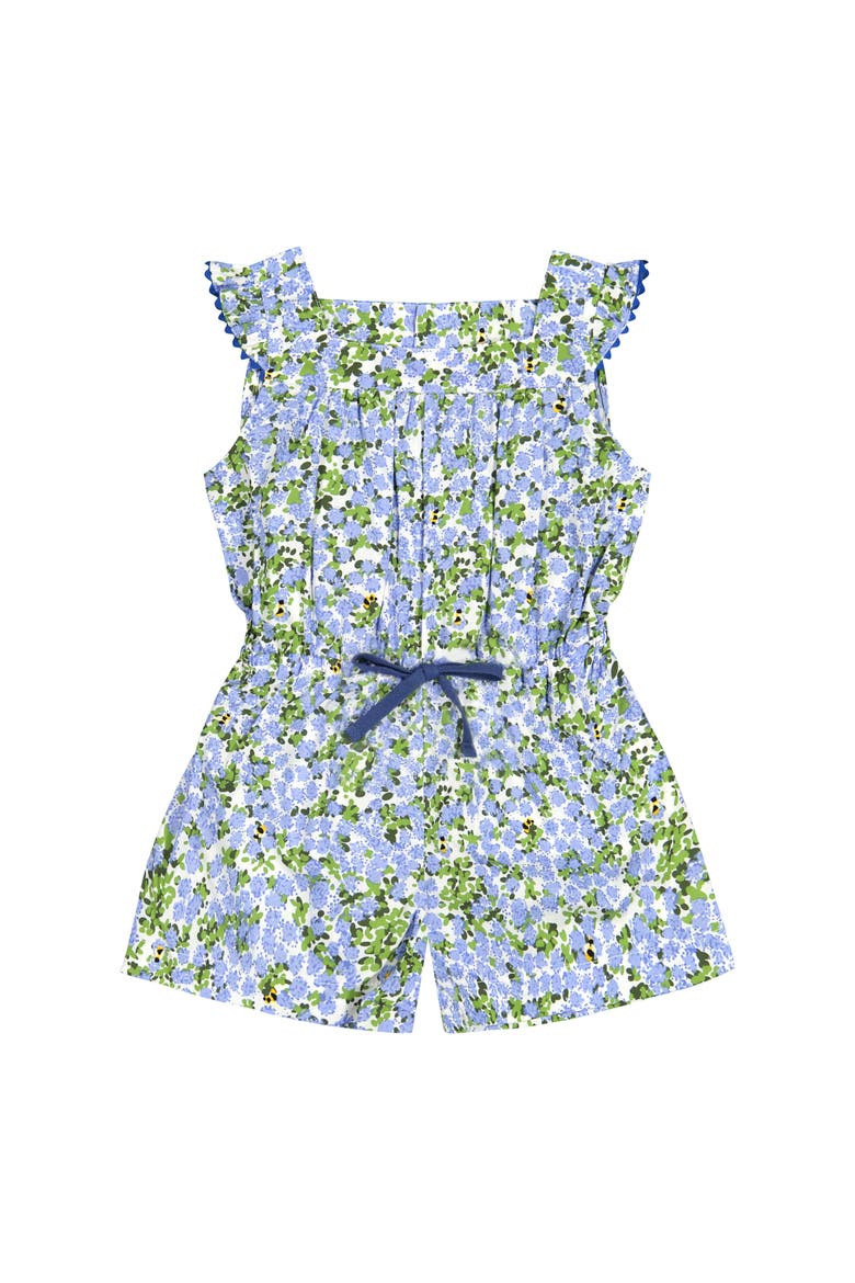 Gwynnie Romper Blue Hydrangea, Main, color, Blue Hydrangea