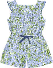 Busy Bees Gwynnie Romper Blue Hydrangea