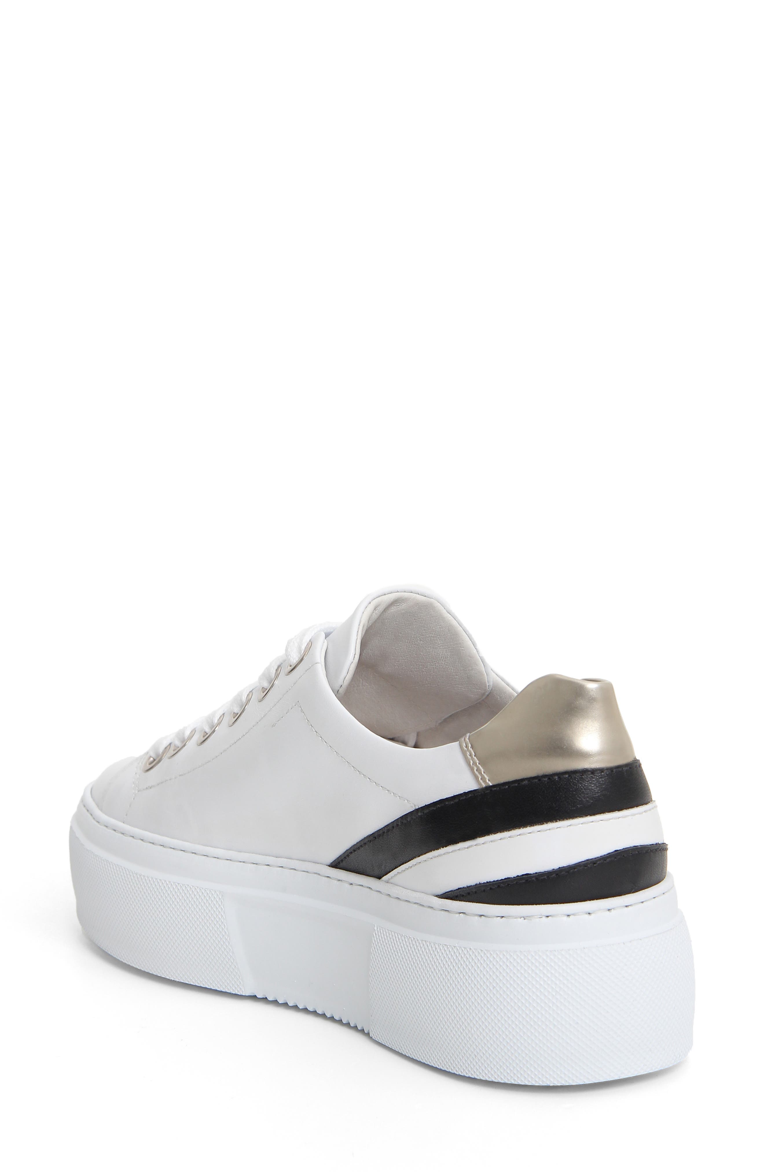 NeroGiardini Skater Platform Sneaker, Alternate, color, 