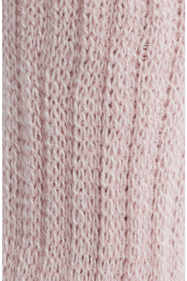 Gripper Crew Socks, Alternate, color, ALMOND BLOSSOM