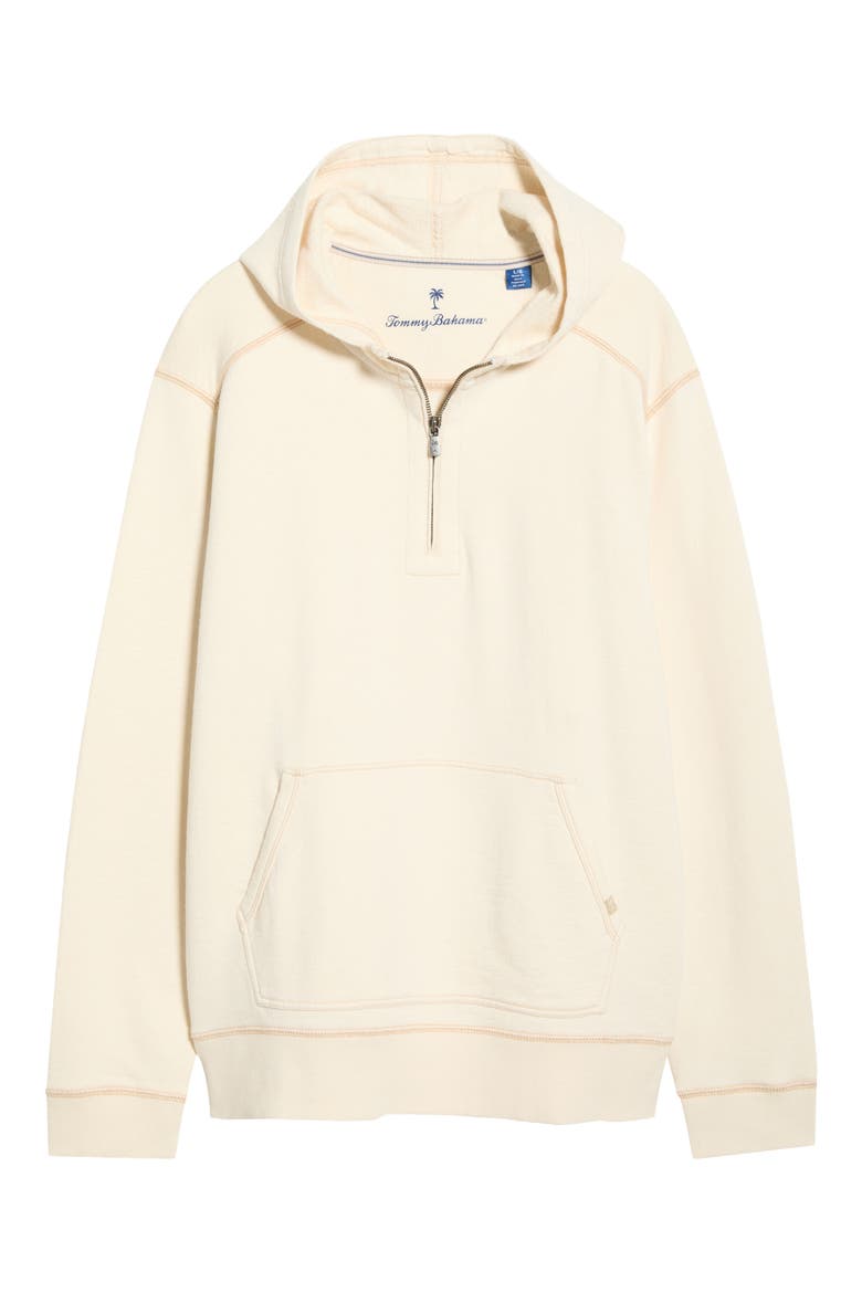 Cirrus Breeze Half Zip Hoodie, Alternate, color, NATURAL