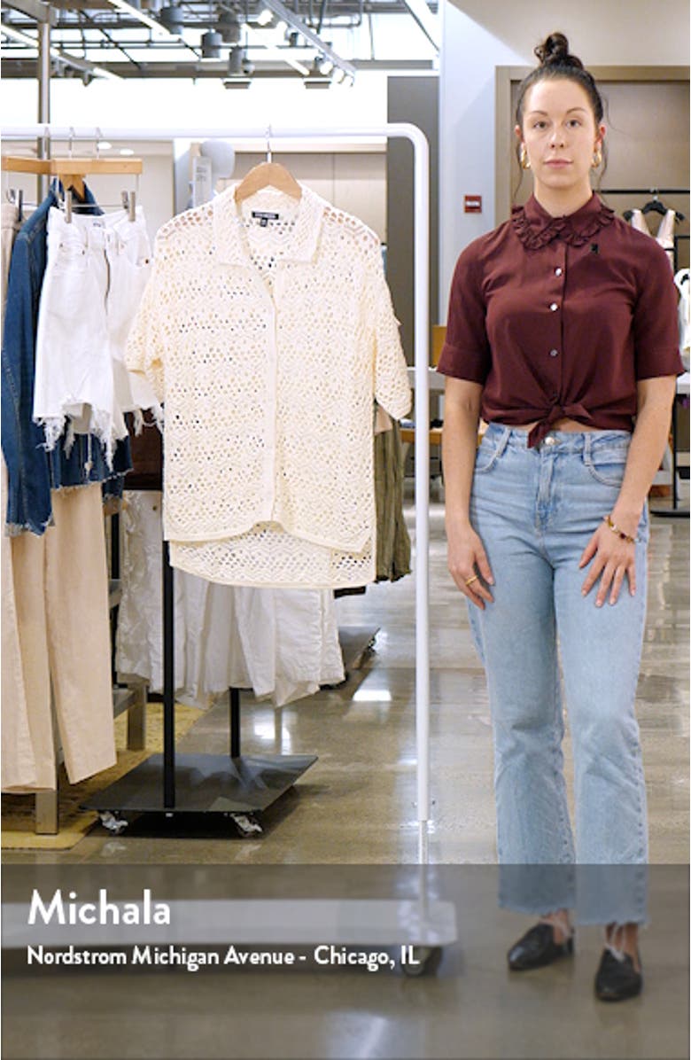 Avana Crochet Cardigan, sales video thumbnail