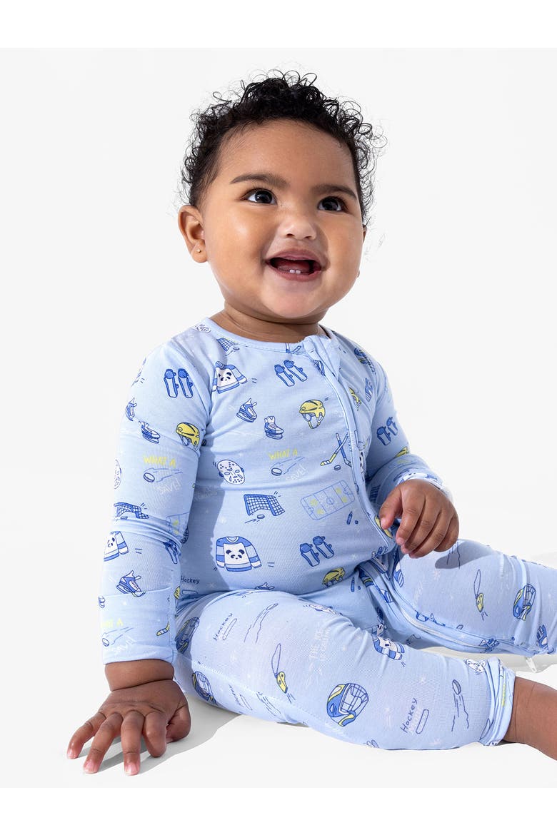 Baby Hockey Convertible Footie, Alternate, color, Hockey