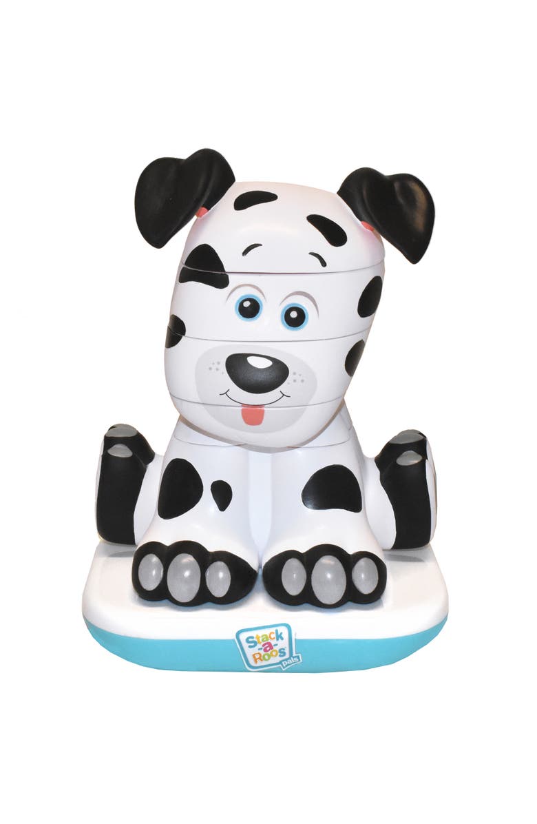 Stack-a-Roos Stackaroos Pals Dalmatian Puppy 5Pc Stacking Tower, Lights & Sounds, Stem, Main, color,