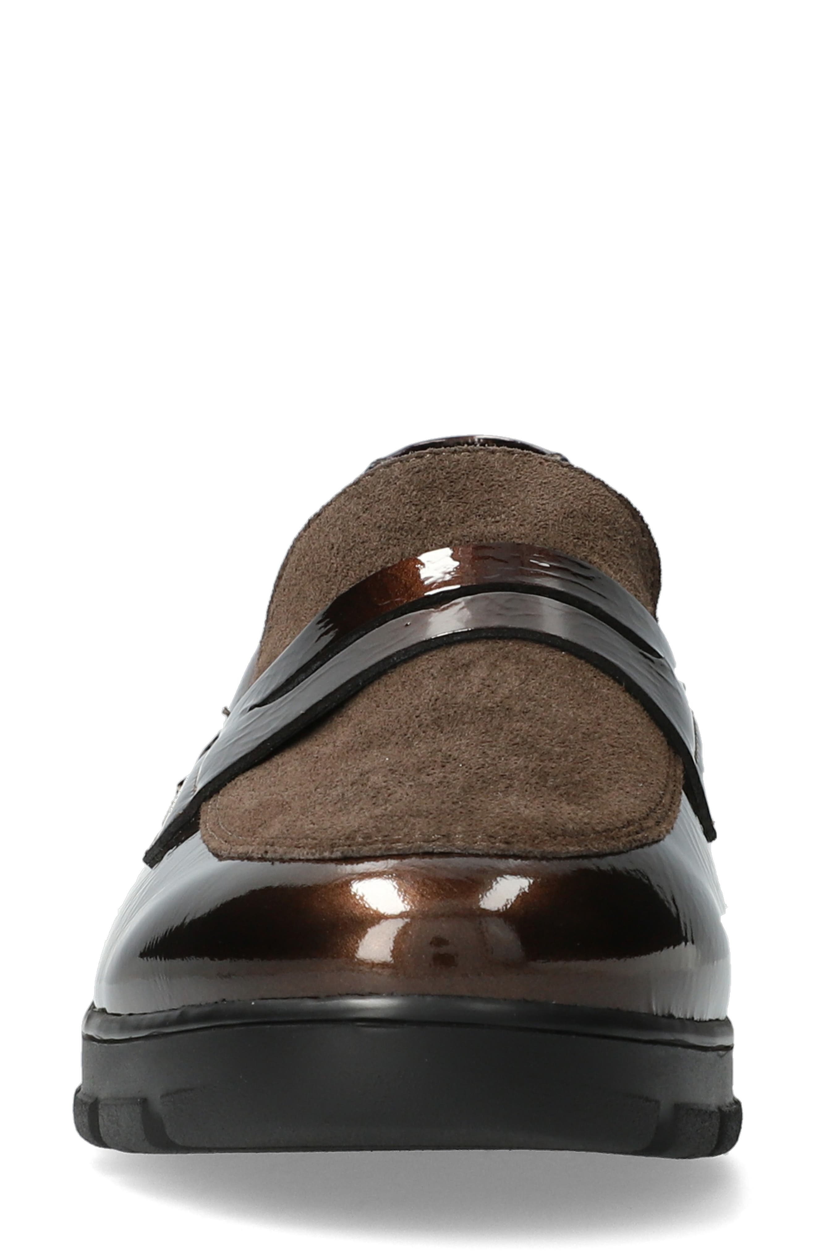 Carima Penny Loafer, Alternate, color, BRONZE