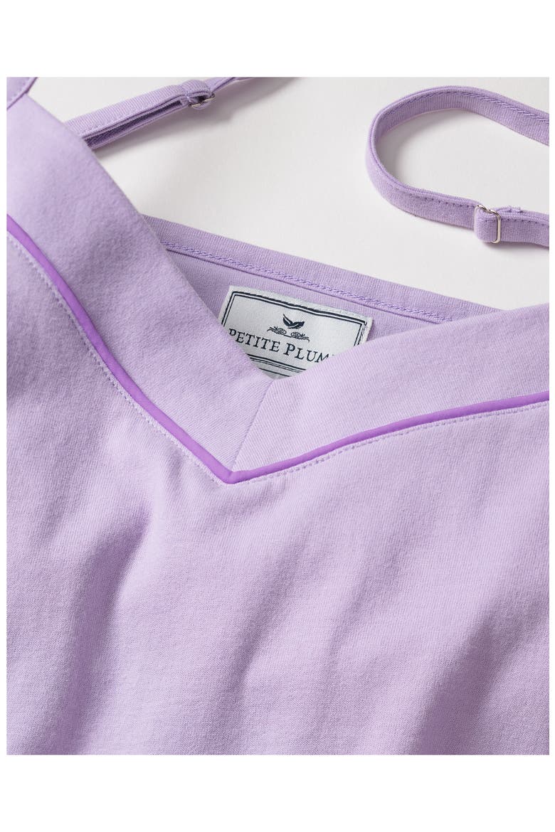 Sylvie Luxe Pima Cotton Short Pajamas, Alternate, color, PURPLE