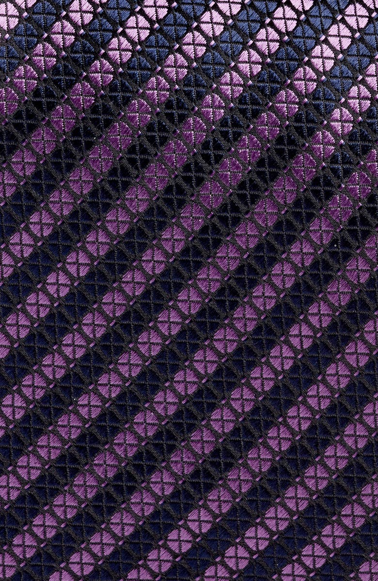 ZEGNA TIES Macroarmature Stripe Silk Tie, Alternate, color,