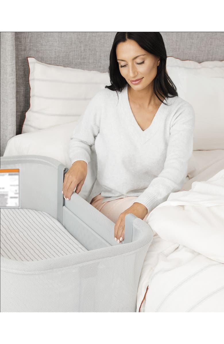 Skip Hop Cozy Up 2-in-1 Bedside Sleeper & Bassinet, Alternate, color, Grey