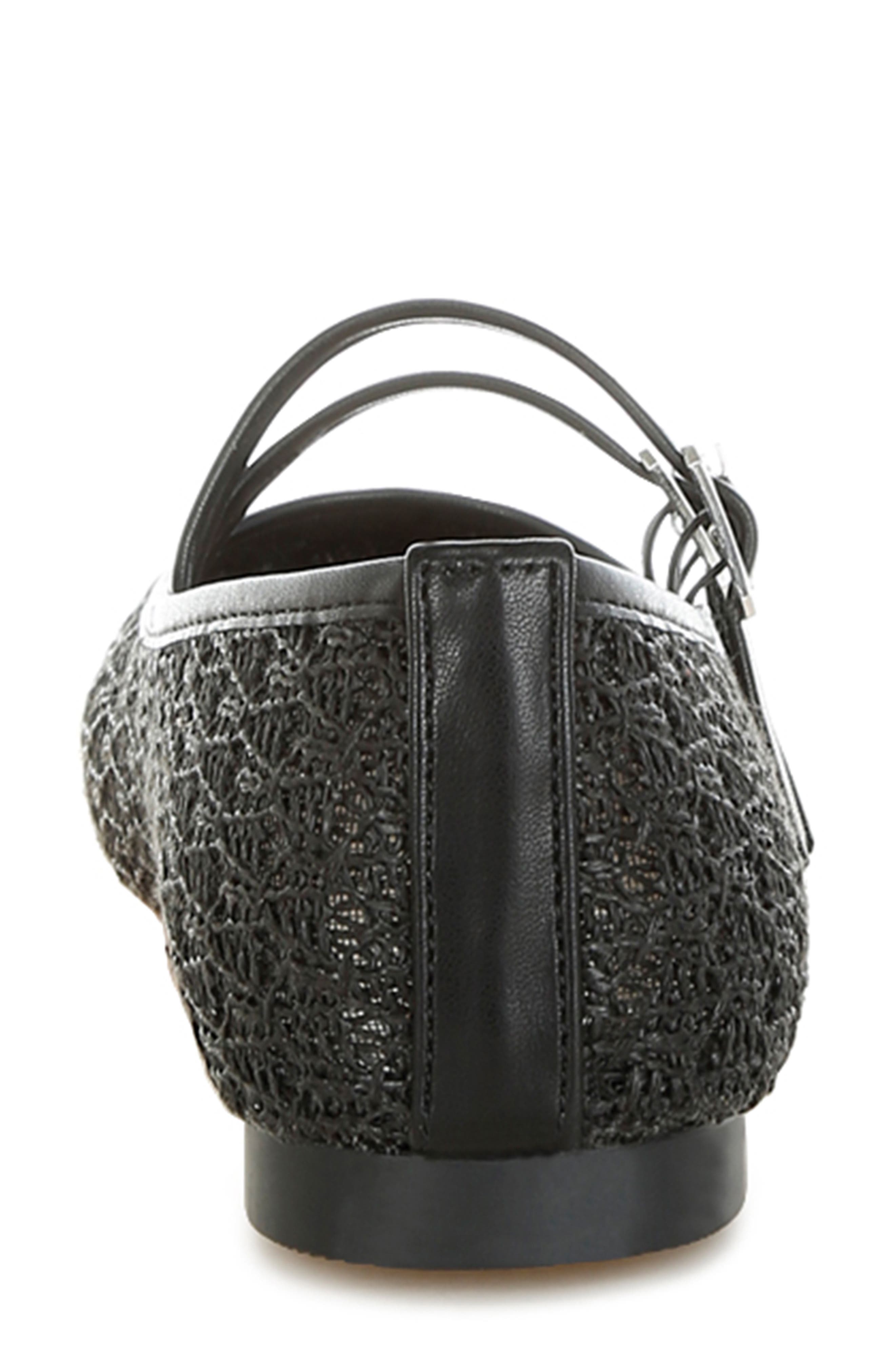 LONDON RAG Lumina Mary Jane Flat, Alternate, color, Black