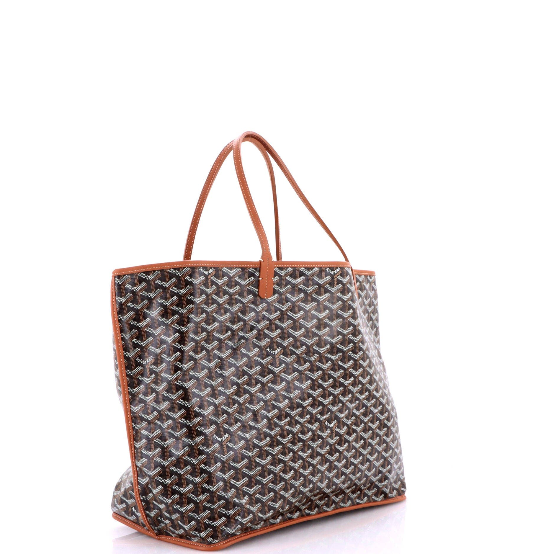 Anjou Reversible Tote Coated Canvas GM, Alternate, color, Black