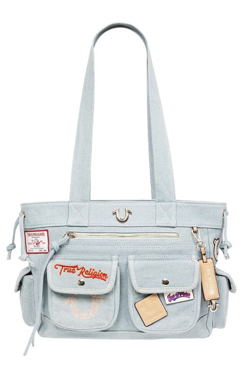 Multipatch Denim Tote
